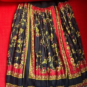 Pleated high waist skirt, Zara